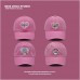 韓国-メンズとレディースのためのピンクの野球帽,刺繍入りピークキャップ,蓋付き,折りたたみ式,柔らかい