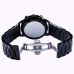 メンズ用の超薄型スチール腕時計,高級,エレガント,耐水性,メンズへのギフト