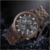 木製 時計,木製の時計メンズ、大時計ダイヤル、クォーツ腕時計送料無料ウッド時計ギフト、発光ファッションのメンズの時計